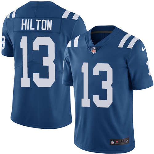Indianapolis Colts #13 Limited T.Y. Hilton Royal Blue Nike NFL Home Youth JerseyVapor Untouchable jerseys->indianapolis colts->NFL Jersey